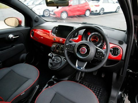 Fiat 500 Hatchback FX23KXV Black #4