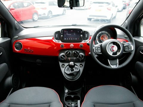 Fiat 500 Hatchback FX23KXV Black #3