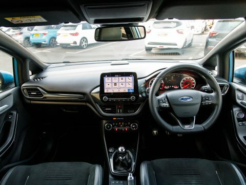 Ford Fiesta Hatchback YE69OCJ Blue #3