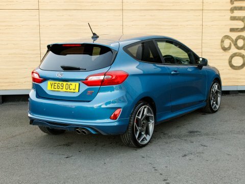 Ford Fiesta Hatchback YE69OCJ Blue #2