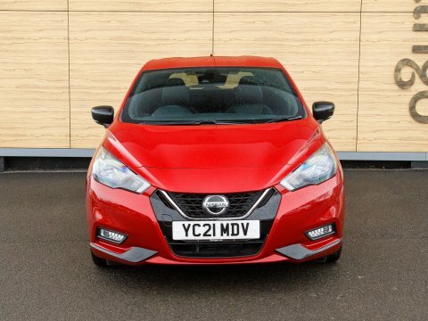 Nissan Micra Hatchback YC21MDV Red #5