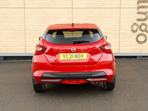 Nissan Micra Hatchback YC21MDV Red #6
