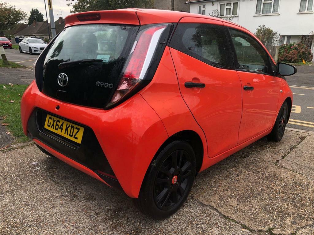 Toyota Aygo 1.0 Vvt-i X-cite Euro 5 GX64KDZ Orange #6
