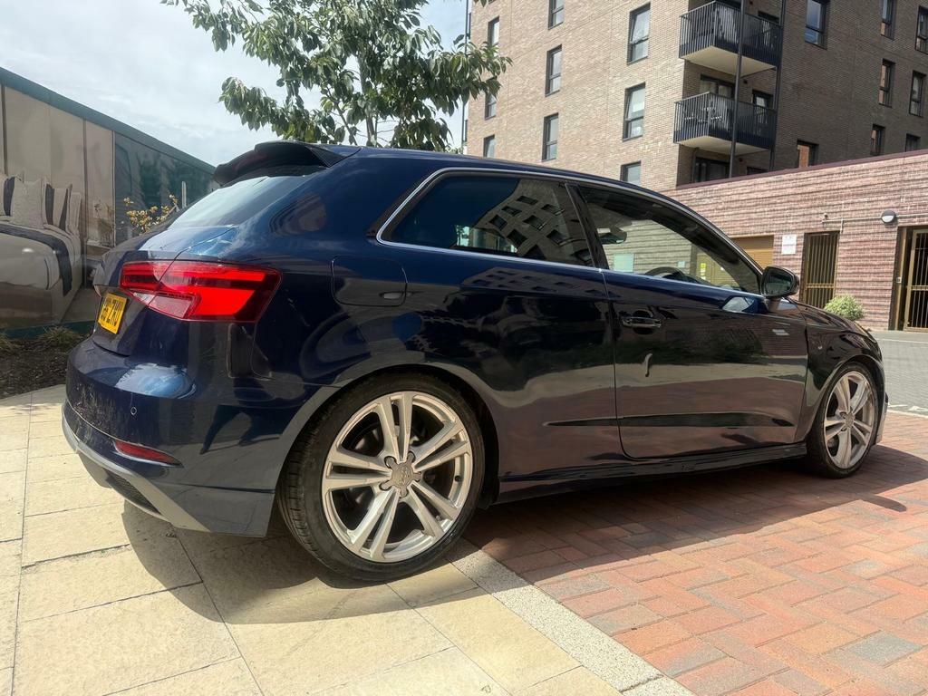 Audi A3 2.0 Tfsi S Line S Tronic Euro 6 S S GD66ZKU Blue #6