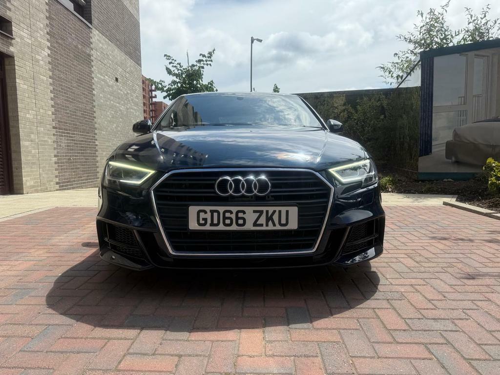 Audi A3 2.0 Tfsi S Line S Tronic Euro 6 S S GD66ZKU Blue #5