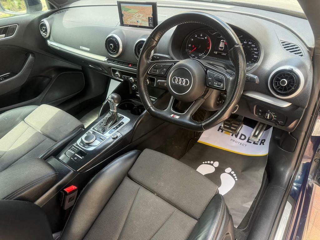 Audi A3 2.0 Tfsi S Line S Tronic Euro 6 S S GD66ZKU Blue #3