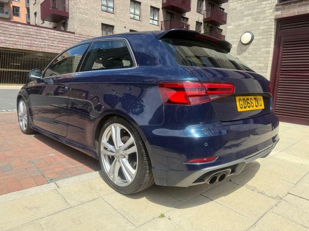 Audi A3 2.0 Tfsi S Line S Tronic Euro 6 S S GD66ZKU Blue #2