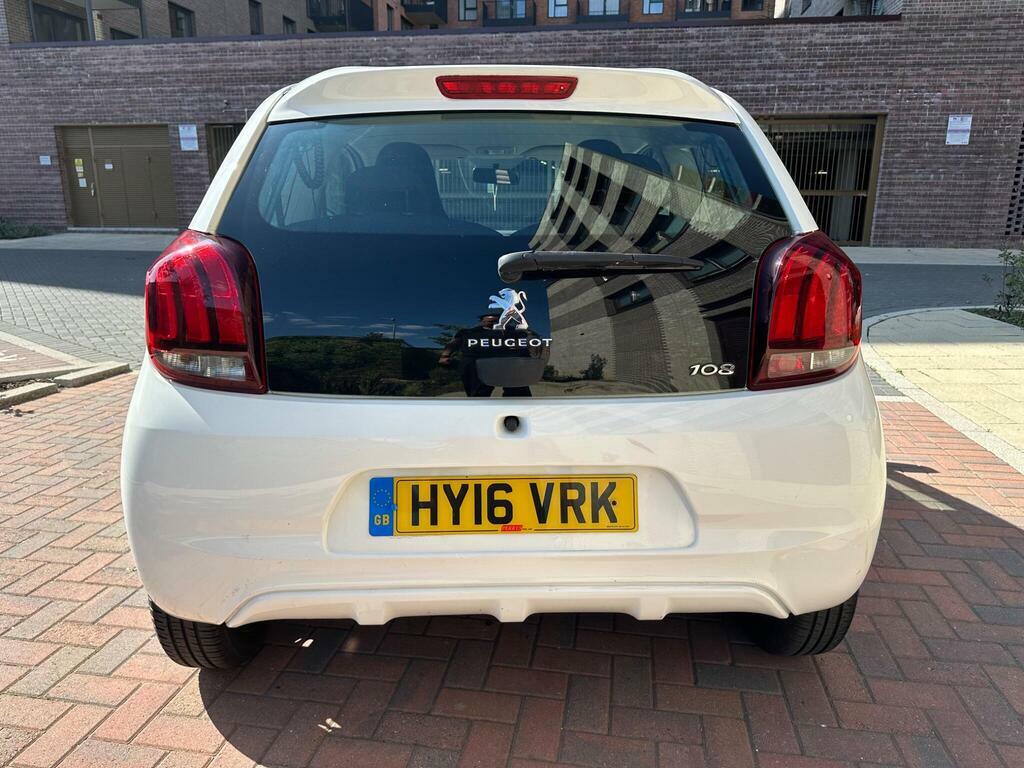 Peugeot 108 1.0 Active Euro 6 HY16VRK White #5