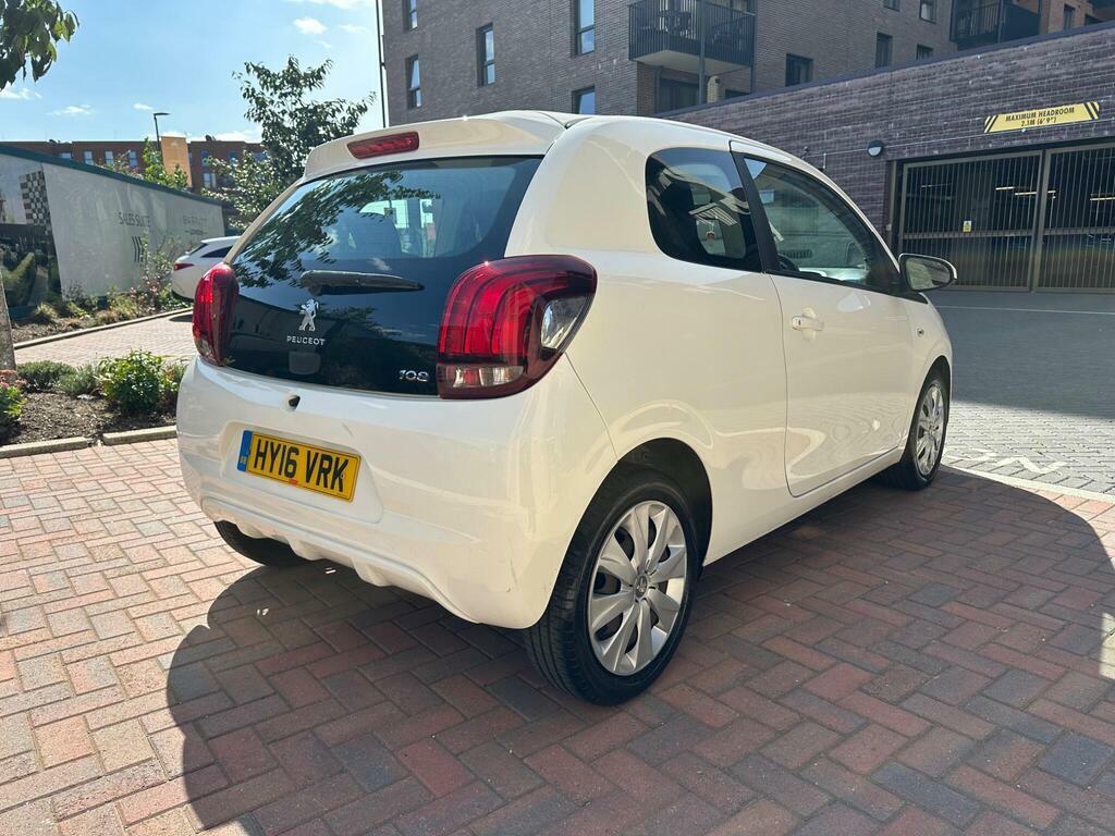 Peugeot 108 1.0 Active Euro 6 HY16VRK White #2