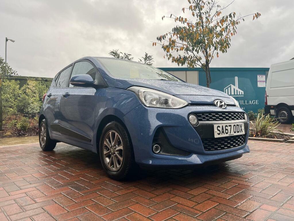 Hyundai I10 1.0 Premium Euro 6 SA67ODX Blue #5