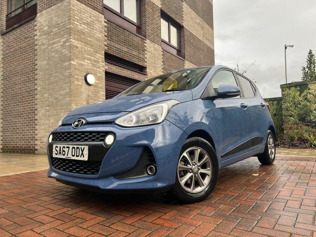 Hyundai I10 1.0 Premium Euro 6 SA67ODX Blue #6