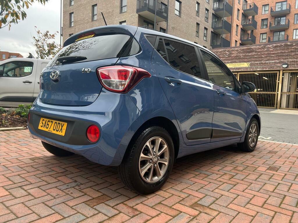 Hyundai I10 1.0 Premium Euro 6 SA67ODX Blue #2