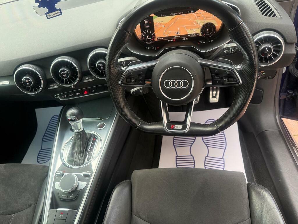 Audi TT 2.0 Tfsi S Line S Tronic Quattro Euro 6 S S Blue #3