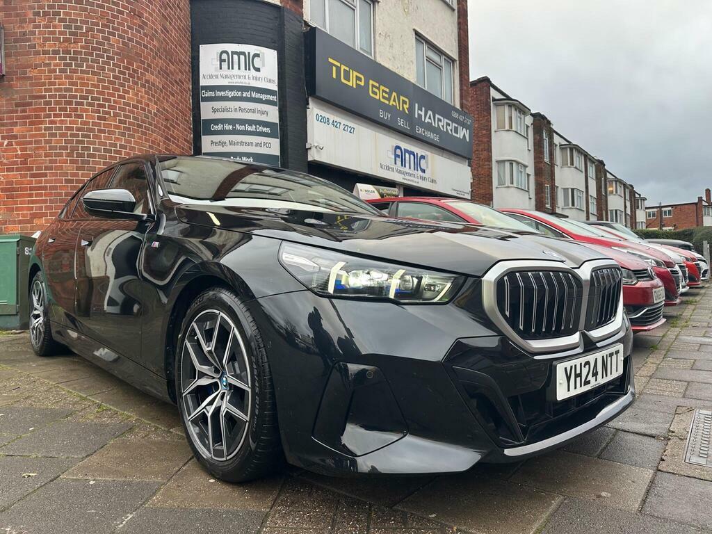BMW 5 Series 2.0 530E 22.1Kwh M Sport Steptronic Euro 6 S S YH24NTT Black #3