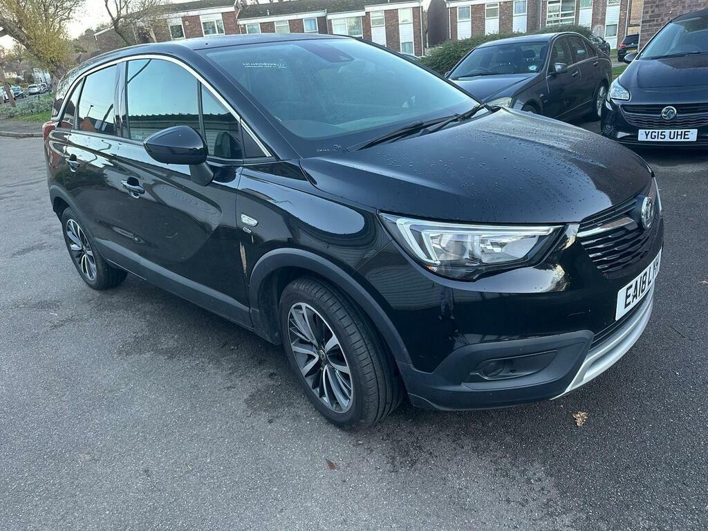 Vauxhall Crossland X 1.2 Turbo Ecotec Gpf Elite Nav Euro 6 S S EA18LYH Black #4