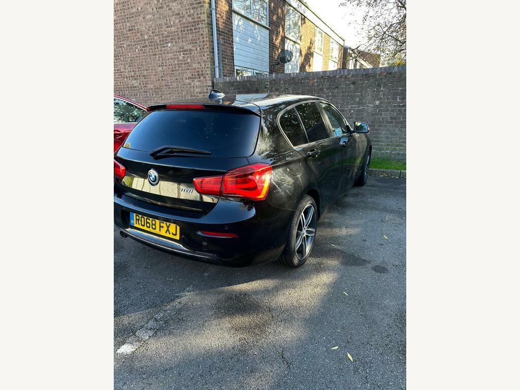 BMW 1 Series 1.5 118I Sport Euro 6 S S R068FXJ Black #6