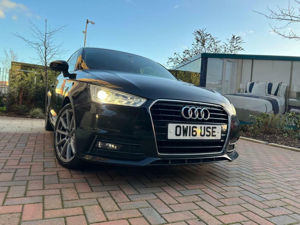 Audi A1 1.6 Tdi S Line Euro 6 S S OW16USE Black #6