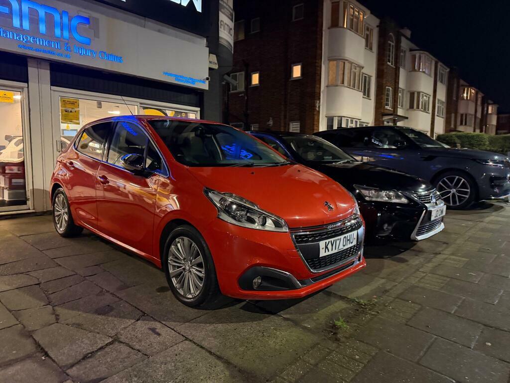 Peugeot 208 1.2 Puretech Allure Euro 6 KY17OHU Orange #6