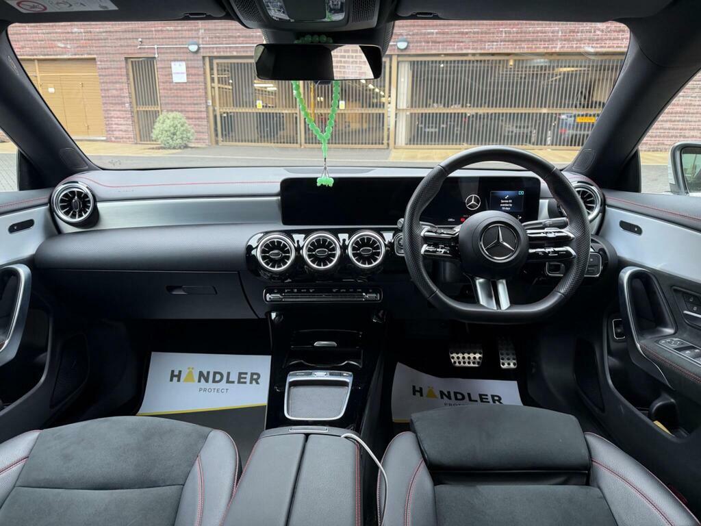 Mercedes-Benz CLA Class 1.3 Cla180h Mhev Amg Line Premium Coupe 7G-dct E White #3