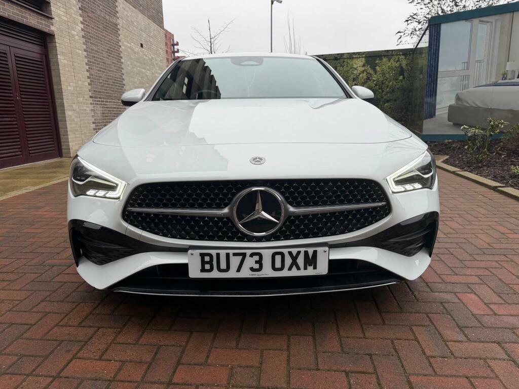 Mercedes-Benz CLA Class 1.3 Cla180h Mhev Amg Line Premium Coupe 7G-dct E White #6