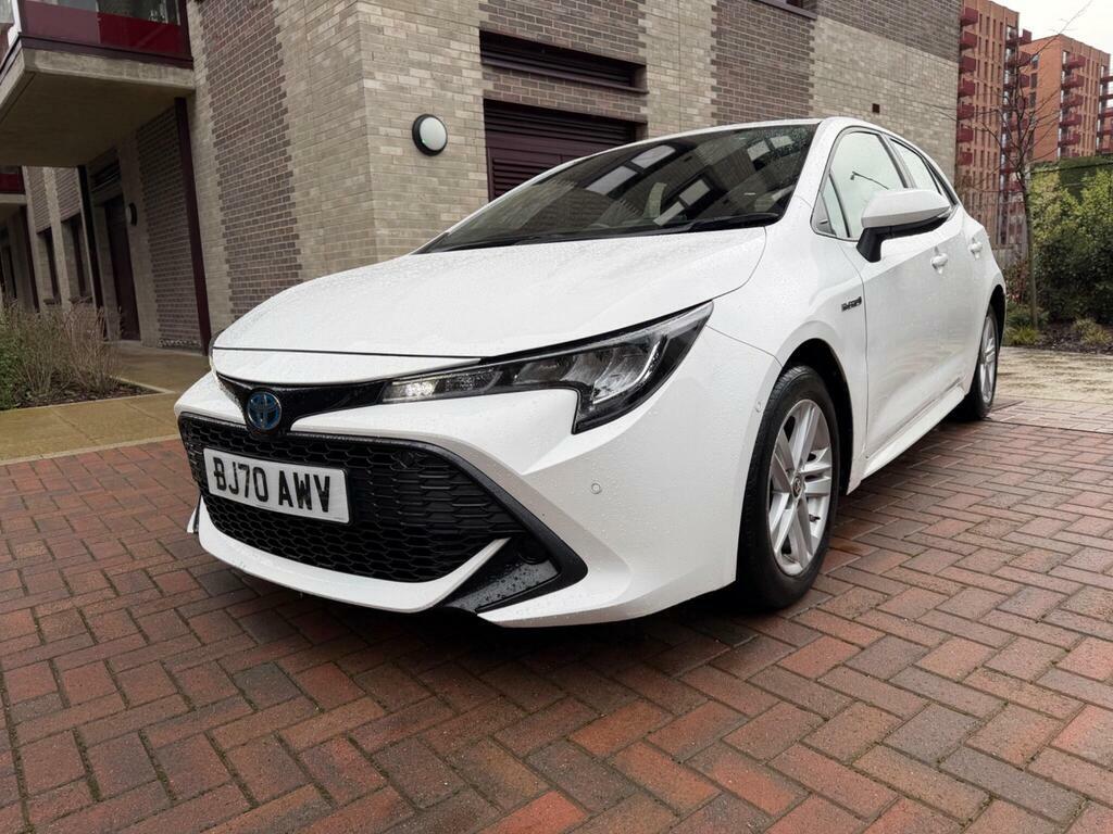 Toyota Corolla 1.8 Vvt-h Icon Tech Cvt Euro 6 S S BJ70AWV White #5