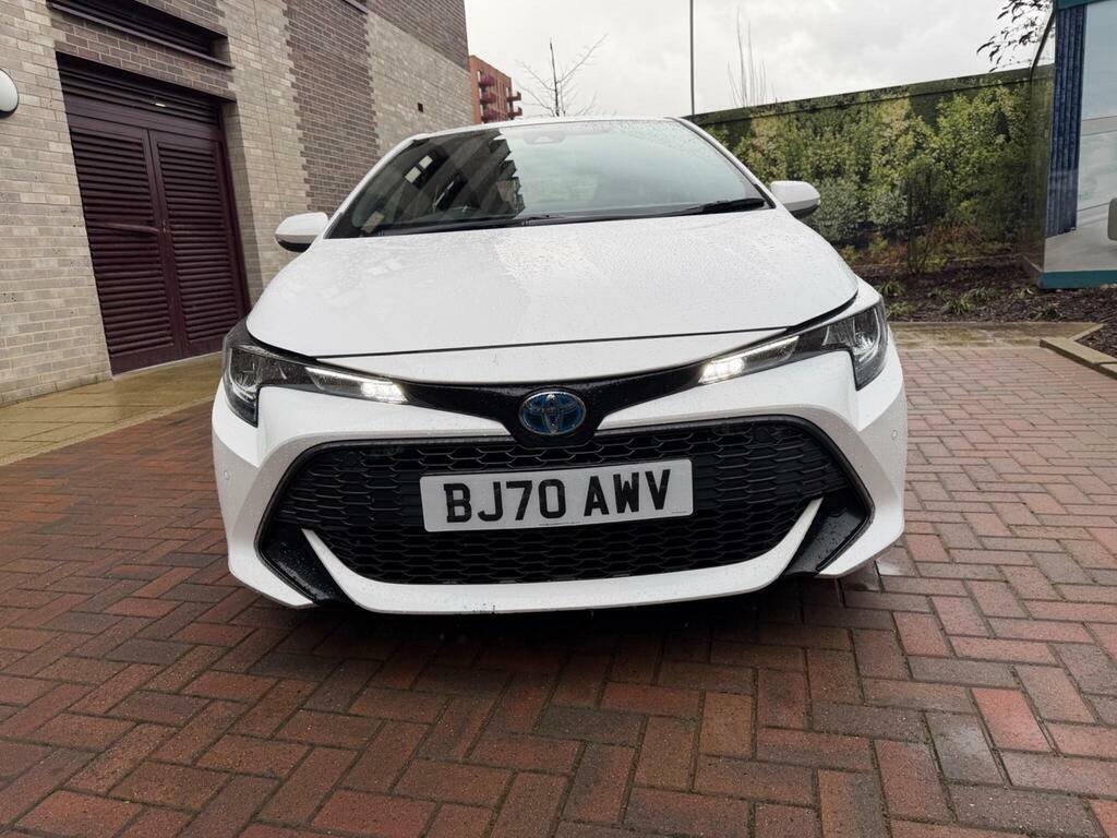 Toyota Corolla 1.8 Vvt-h Icon Tech Cvt Euro 6 S S BJ70AWV White #6