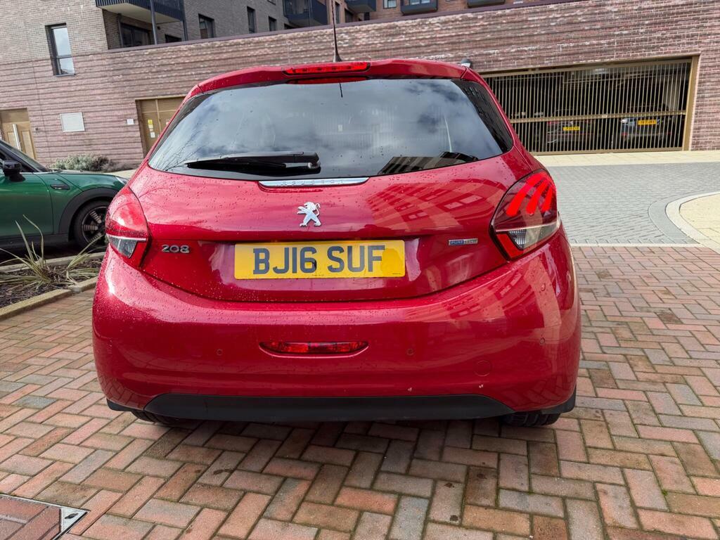 Peugeot 208 1.2 Puretech Allure Eat Euro 6 S S HD03CAL Red #6