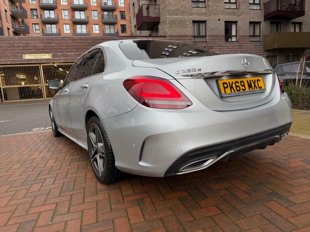 Mercedes-Benz C Class 2.0 C220d Amg Line Premium G-tronic Euro 6 S S PK69MXC Silver #2