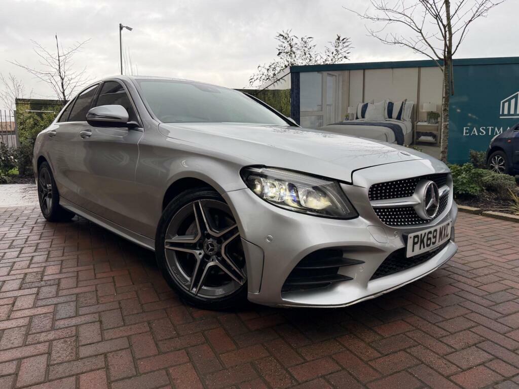 Mercedes-Benz C Class 2.0 C220d Amg Line Premium G-tronic Euro 6 S S Silver