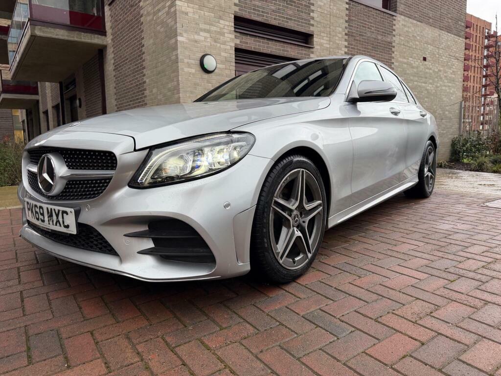 Mercedes-Benz C Class 2.0 C220d Amg Line Premium G-tronic Euro 6 S S PK69MXC Silver #6