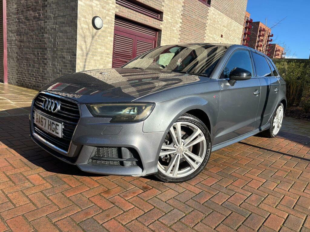 Audi A3 2.0 Tfsi S Line Sportback S Tronic Euro 6 S S Grey #5