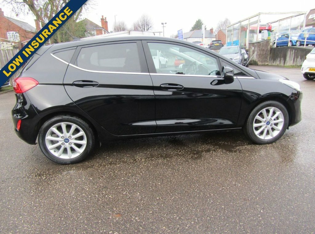 Ford Fiesta 1L Titanium YA68OWY Black #3