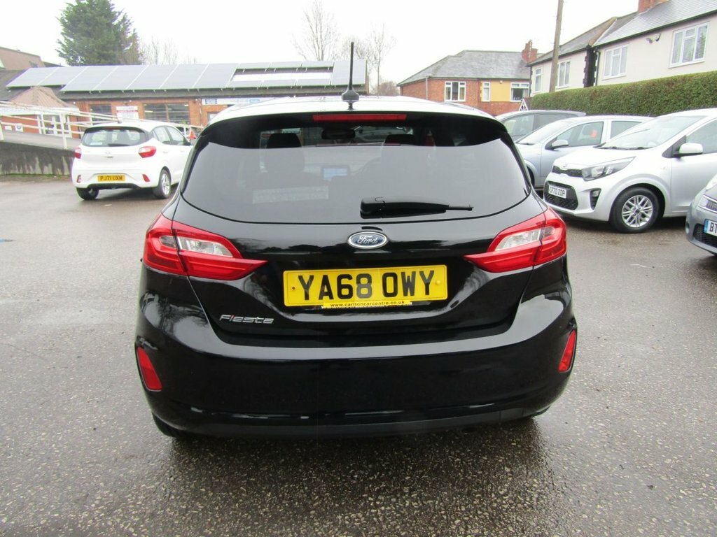 Ford Fiesta 1L Titanium YA68OWY Black #5