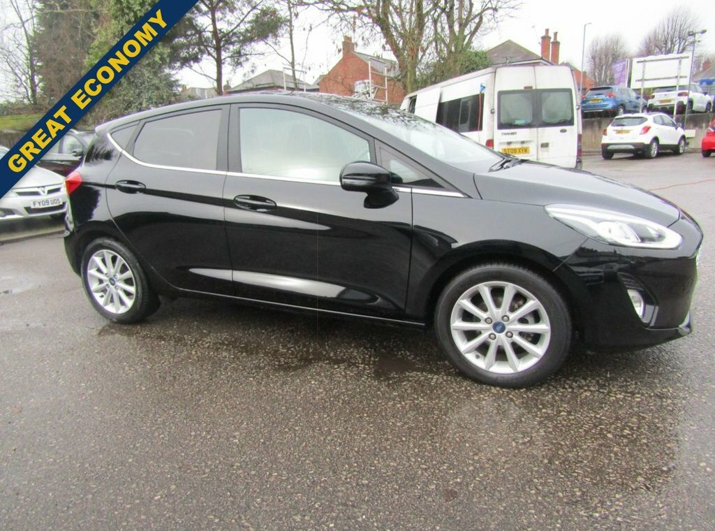 Ford Fiesta 1L Titanium YA68OWY Black #2