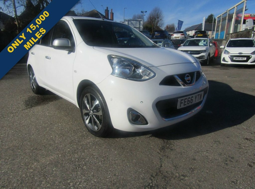 Nissan Micra 1L N-tec White