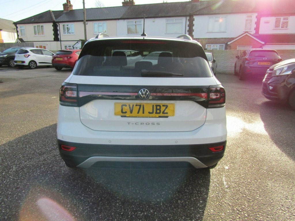 Volkswagen T-Cross 1L Active CV71JBZ White #5