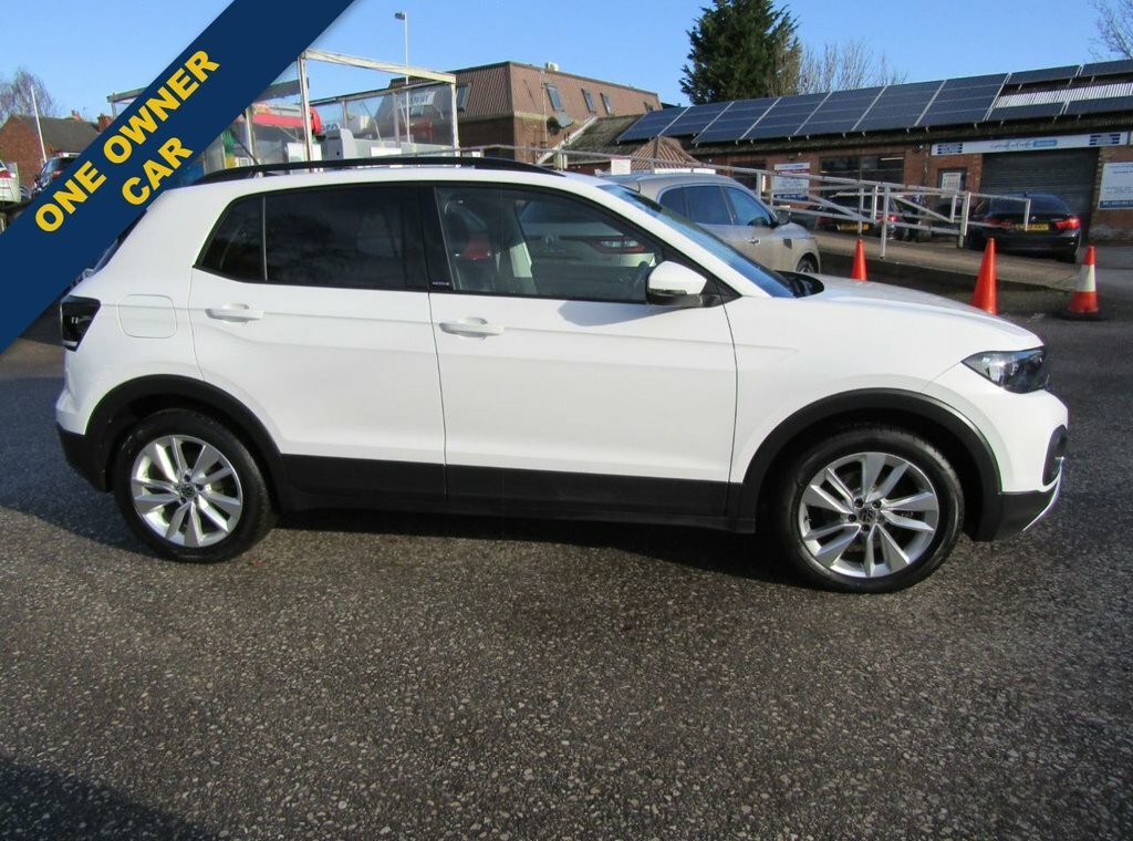 Volkswagen T-Cross 1L Active CV71JBZ White #2