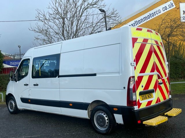 Vauxhall Movano 2.3L F3500 L3h2 Pv Cdti White #2