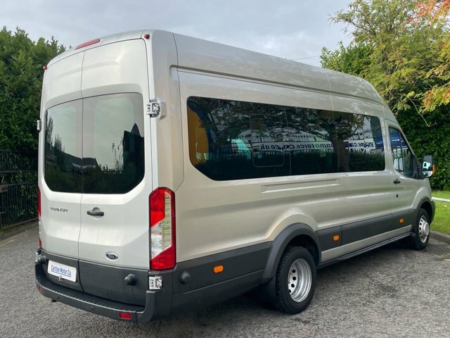 Ford Transit Custom 2.2L 460 Trend Hr Bus 18 Str YP16UWY Silver #3