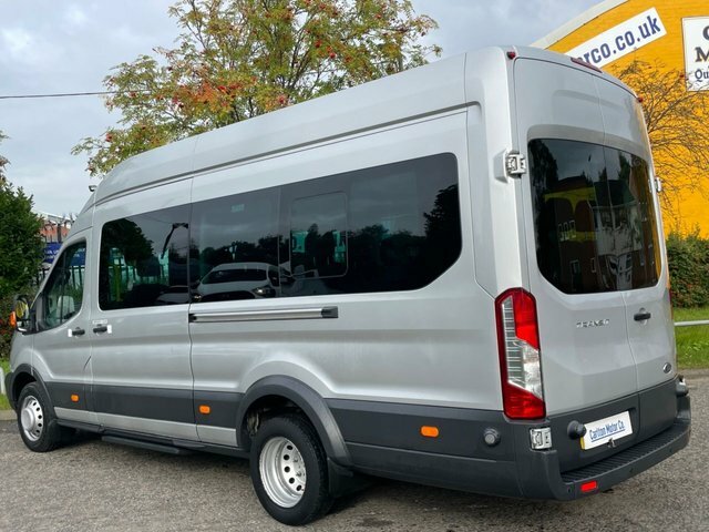 Ford Transit Custom 2.2L 460 Trend Hr Bus 18 Str YP16UWY Silver