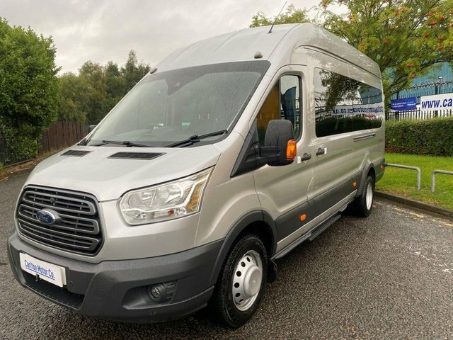 Ford Transit Custom 2.2L 460 Trend Hr Bus 18 Str YP16WHC Silver #2