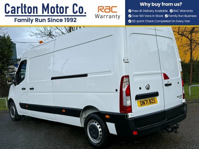 Vauxhall Movano Manual DN71BZS White #4