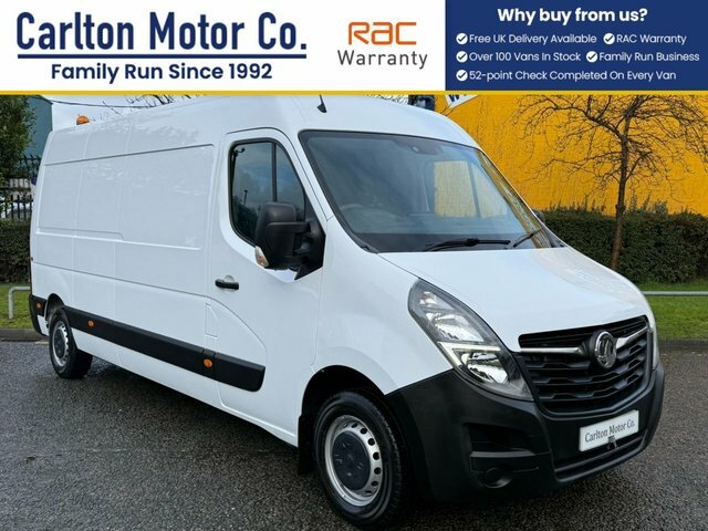 Vauxhall Movano Manual White