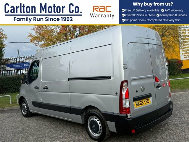 Vauxhall Movano Manual MK69YSO Silver #4