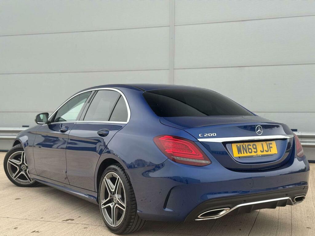 Mercedes-Benz C Class 1.5 C200 Mhev Eq Boost Amg Line Premium G-tronic WN69JJF Blue #5