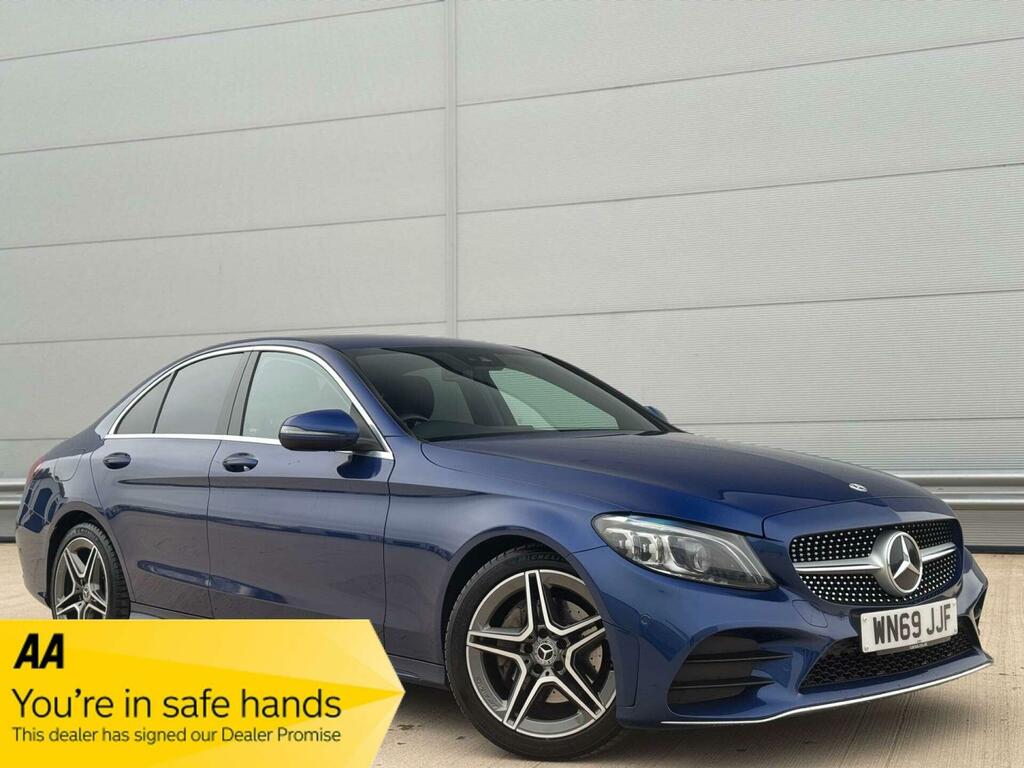 Mercedes-Benz C Class 1.5 C200 Mhev Eq Boost Amg Line Premium G-tronic Blue