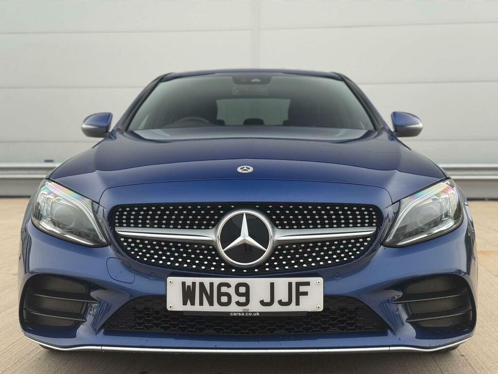 Mercedes-Benz C Class 1.5 C200 Mhev Eq Boost Amg Line Premium G-tronic WN69JJF Blue #3