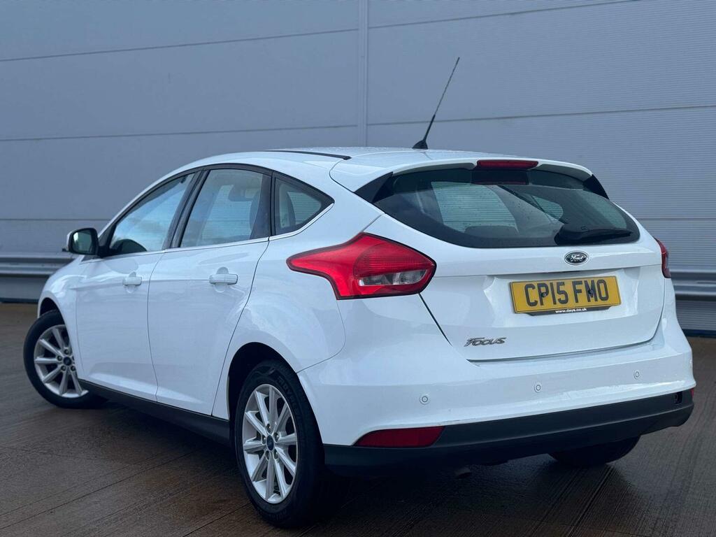 Ford Focus 1.5 Tdci Titanium Euro 6 Ss White #4