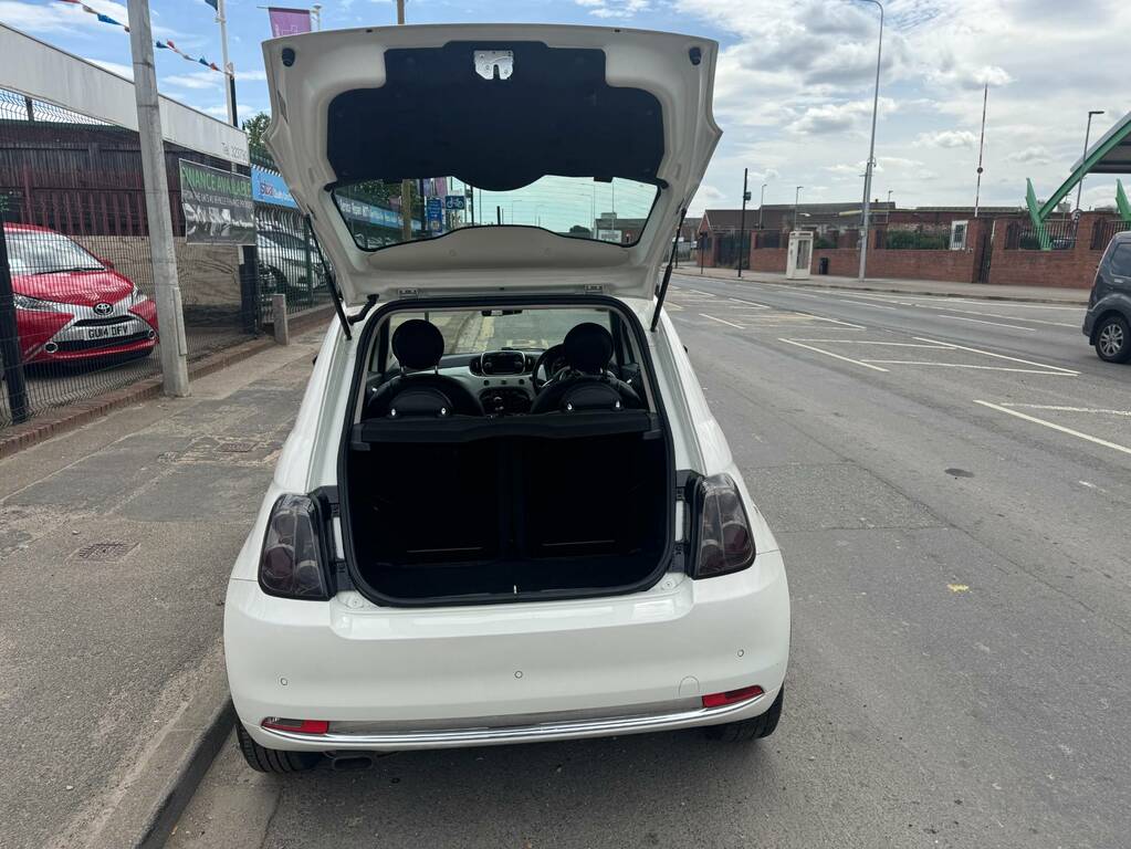Fiat 500 1.2 Lounge YT65WWR White #3