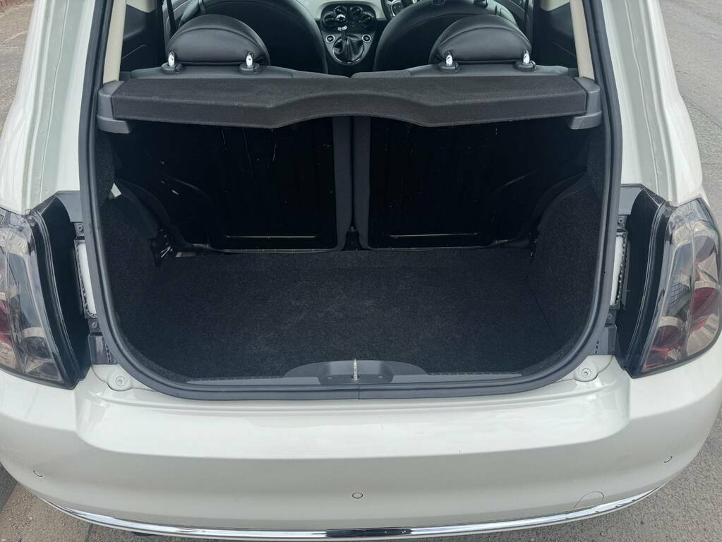 Fiat 500 1.2 Lounge YT65WWR White #4